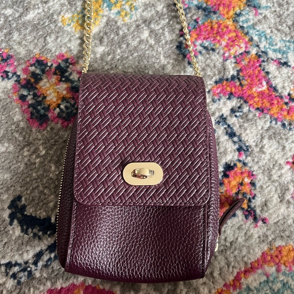 Draper James Purple Crossbody Bag